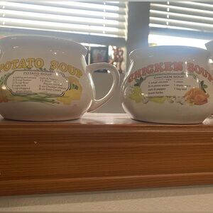 Charming Recipe Ceramic Mugs - White